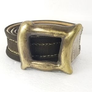 Streets Ahead Metal Mesh Belt with Metal M…